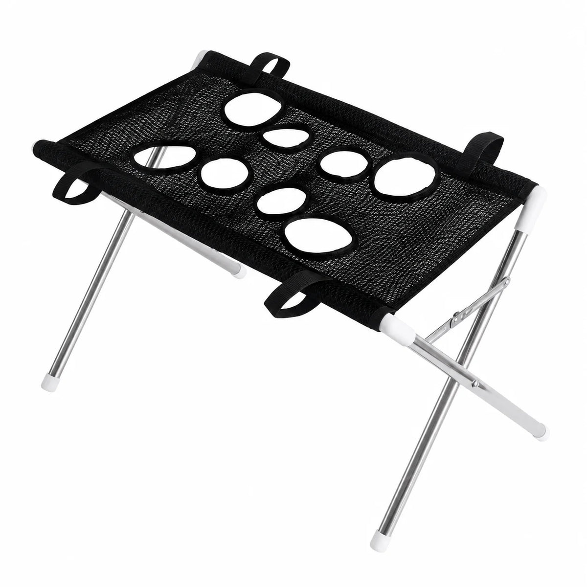 PawDeck GroomLift pet grooming stand in black.